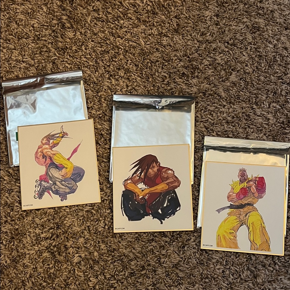 CAPCOM Street Fighter 3 Official Art Prints